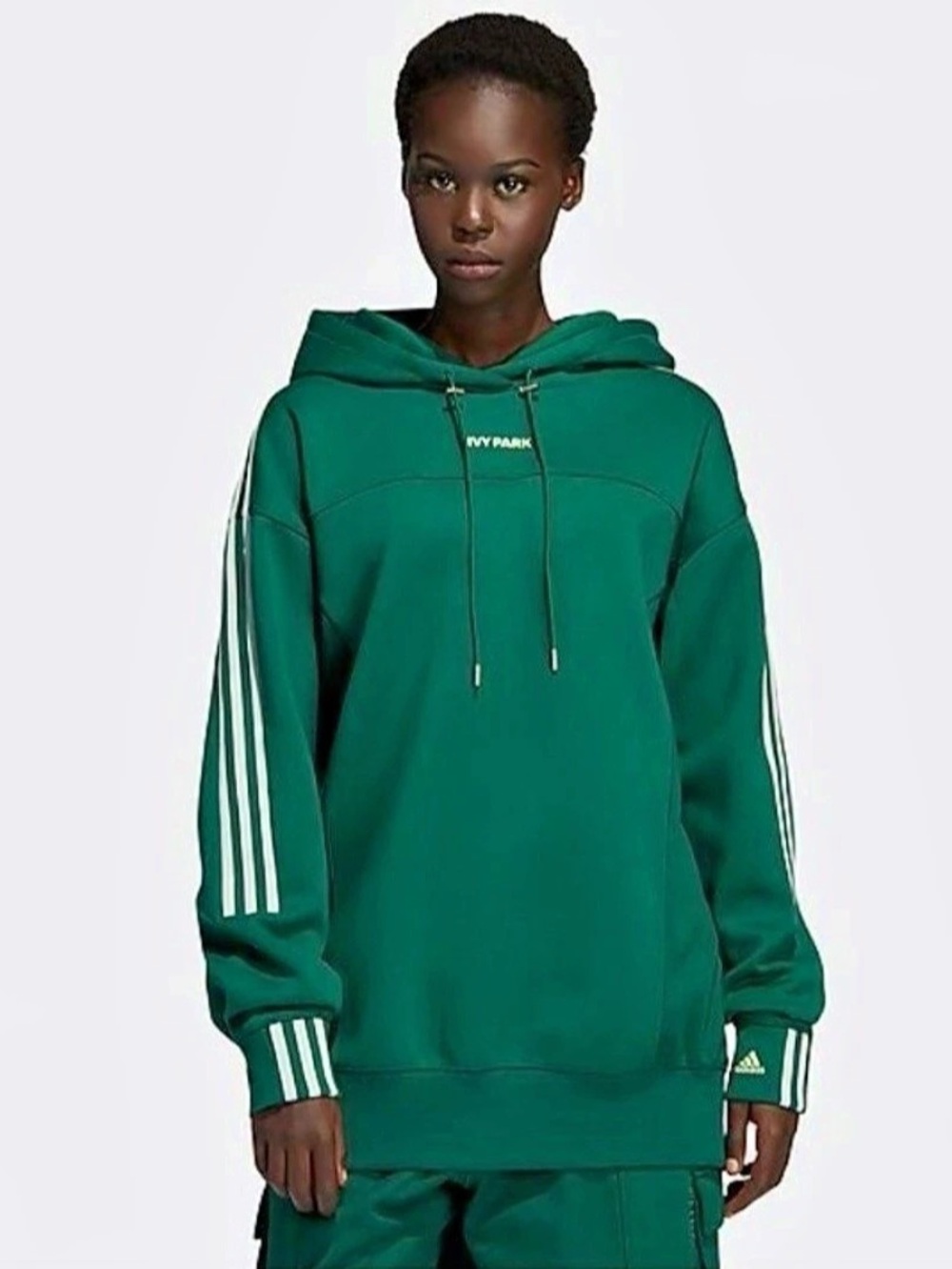 adidas IVY PARK Green Hoodie Size Medium